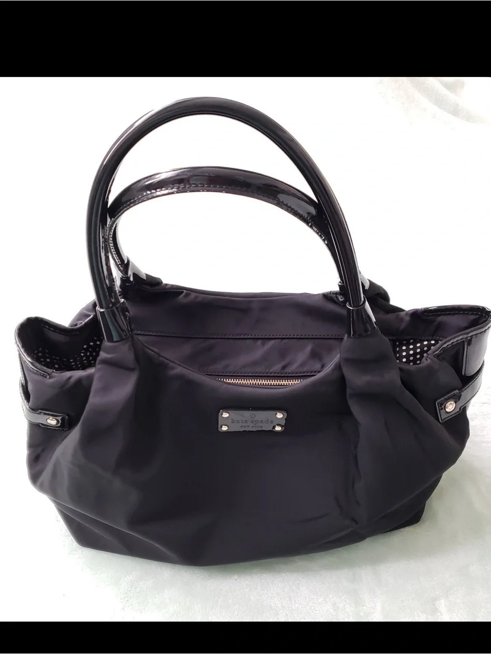 kate spade Black Nylon  shoulder bag